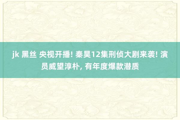 jk 黑丝 央视开播! 秦昊12集刑侦大剧来袭! 演员威望淳朴, 有年度爆款潜质